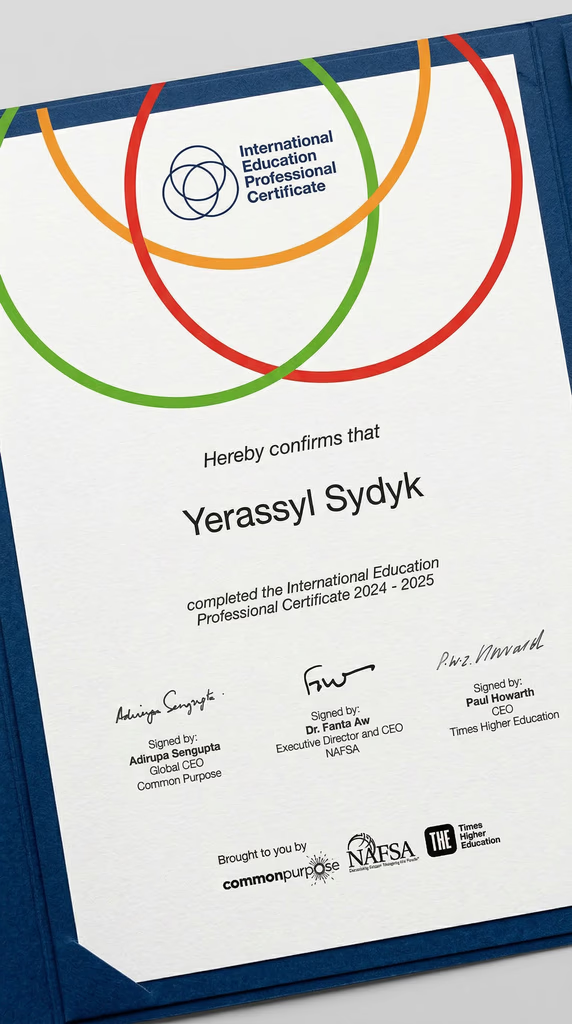 International Education Professional Certificate